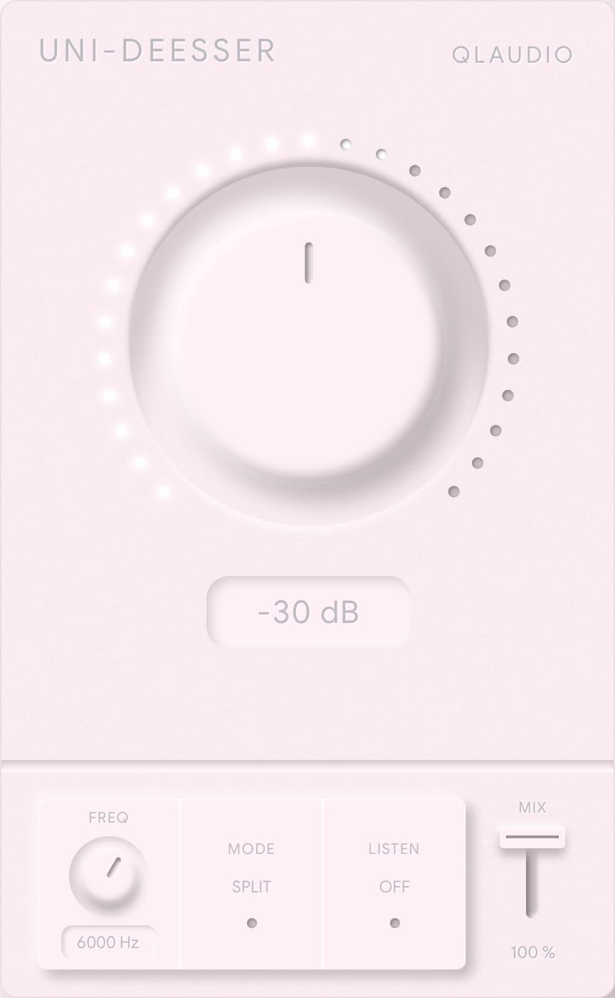 UNI-DEESSER interface